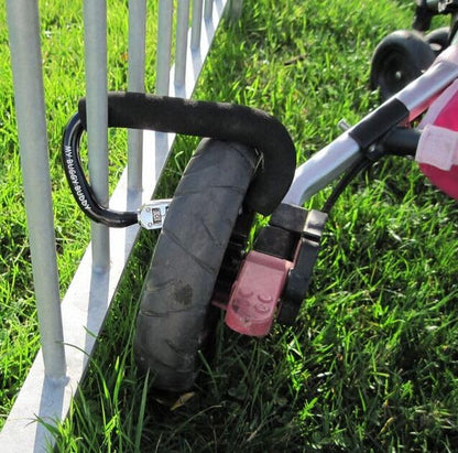 My Buggy Buddy 2-in-1 Stroller Lock & Clip – Combination Lock, Black