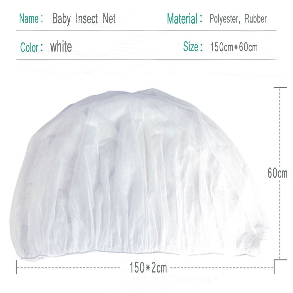 Universal Mosquito Net for Strollers, Buggies & Cribs – Insect Protection
