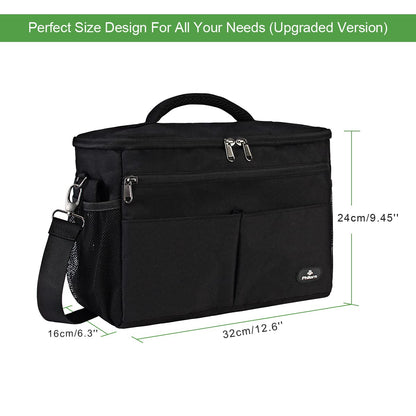 PHILORN Stroller Organizer with Cup Holder & Large Bag – Universal