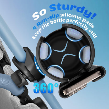 Guiseapue Stroller Cup & Phone Holder – Universal, Portable