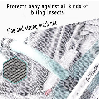Universal Mosquito Net for Strollers, Buggies & Cribs – Insect Protection