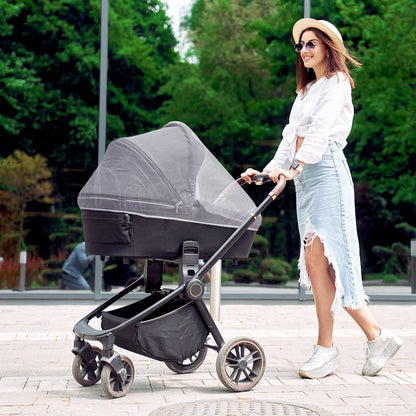 LEMESO Stroller Insect Net – Universal, Mosquito Net, White