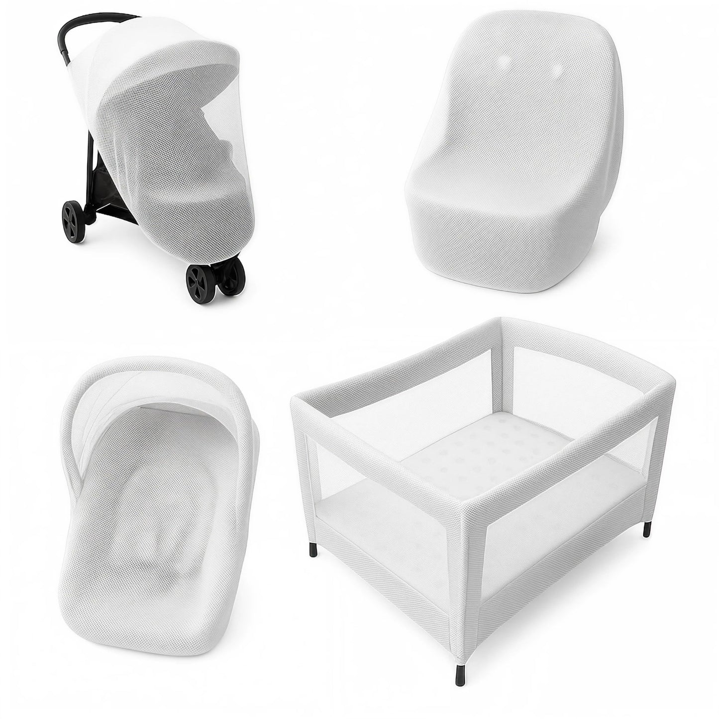 Enovoe Mosquito Net for Strollers & Cribs – Universal, Insect Protection