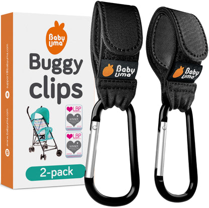 Baby Uma Stroller Clips 2022 – Universal, Up to 5 kg, Non-Slip